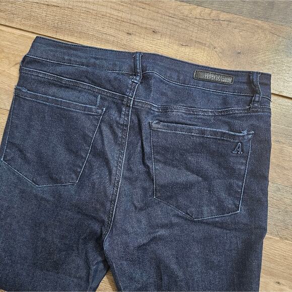 Articles of Society Jeans Womens Dark Wash Denim Mid Rise Skinny Size 28 - Picture 10 of 16